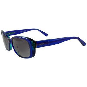 Guess GU7408 Womens Plastic Sunglass 90X Blue Aqua Green 52-15 Gray Grad w Case